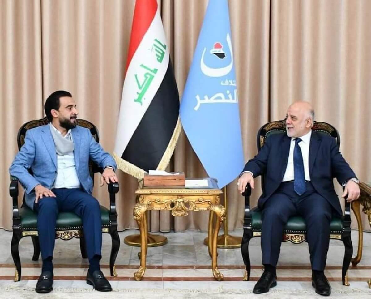 العبادي يبحث مع الحلبوسي ملف الموازنة والانتخابات المبكرة