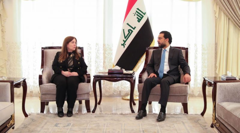 رئيس مجلس النواب يستقبل وزيرة الإعمار والإسكان