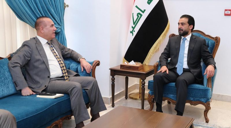 رئيس مجلس النواب يستقبل رئيس ديوان الوقف السني