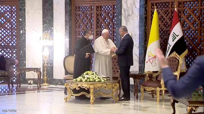 رئيس الجمهورية: وجود قداسة البابا في العراق فرصة تأريخية ..ويدعو لتأسيسِ (بيت إبراهيم للحوار الديني)