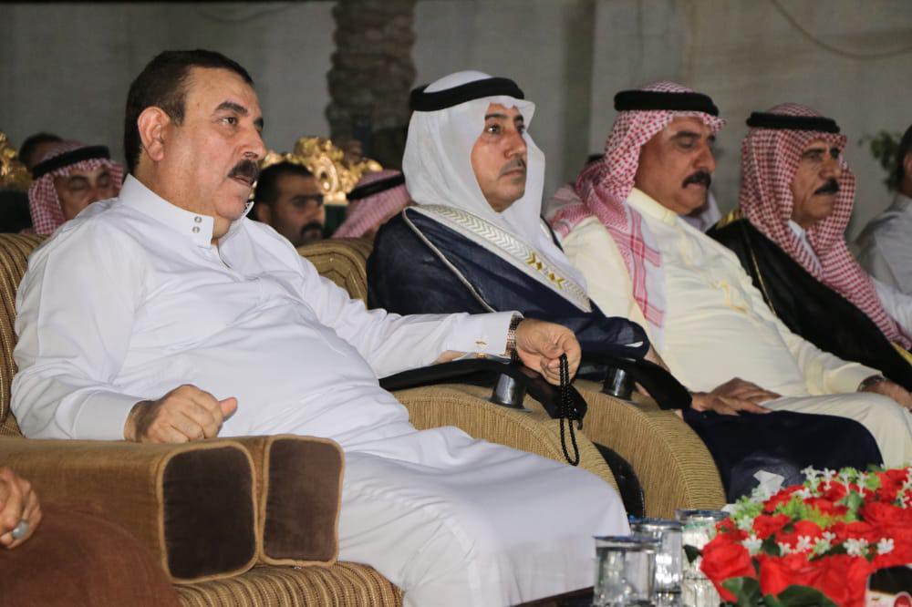 محافظ الانبار يحضر الحفل التأبيني لمحافظ الانبار الاسبق المغفور له مأمون سامي رشيد العلواني رحمه الله