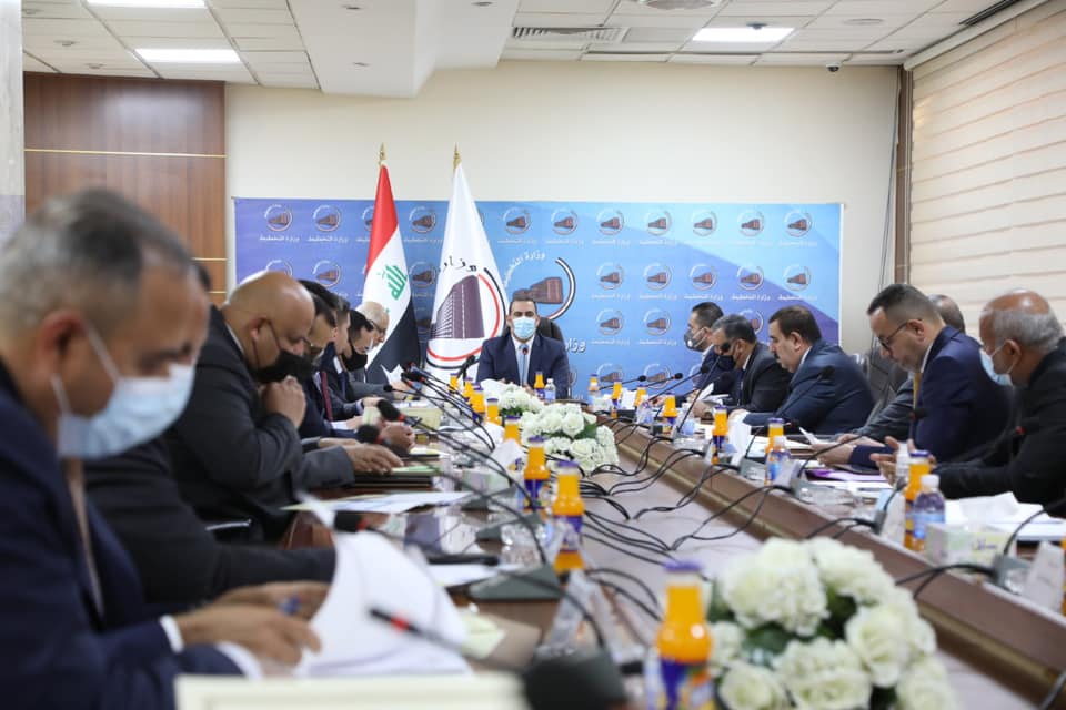 محافظ الانبار يشارك في الاجتماع التداولي لوزارة التخطيط لمناقشة بنود الموازنة الاستثمارية لهذا العام