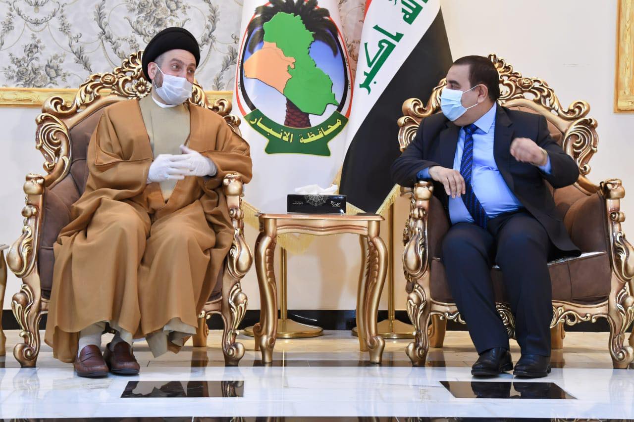 بحضور رئيس مجلس النواب.. محافظ الانبار يستقبل رئيس تيار الحكمة ويبحث معه الروابط الاخوية المتينة بين ابناء البلد الواحد