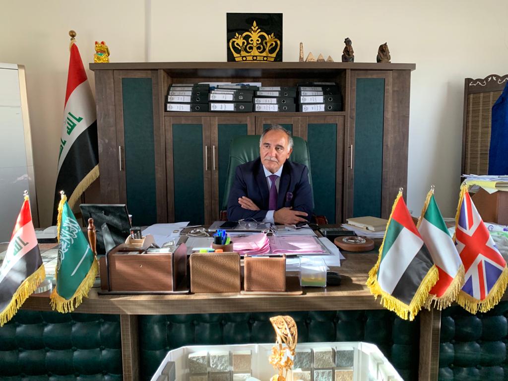 بدون مذكرة قضائية .. قوة متكونة من (7) سيارات و(30) مسلح تقتحم المصنع الايطالي للبلاطات الحديثة في منطقة النهروان