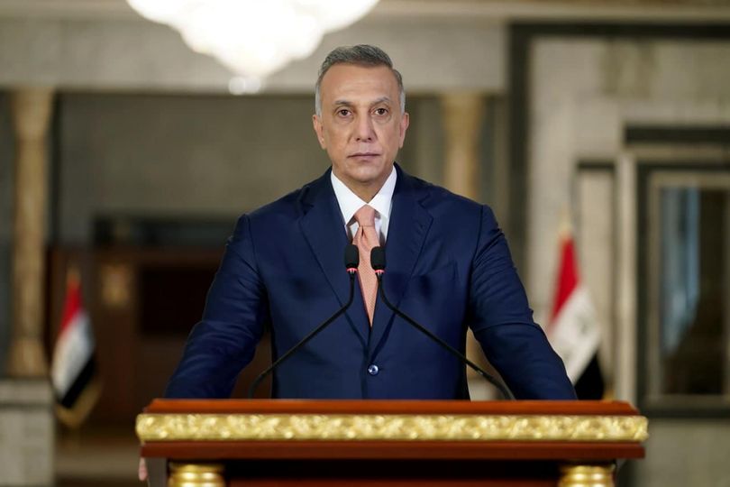 في تغريدة على حسابه في تويت الكاظمي :يهنئ الشعب العراقي والعالم الاسلامي بحلول عيد الفطر المبارك