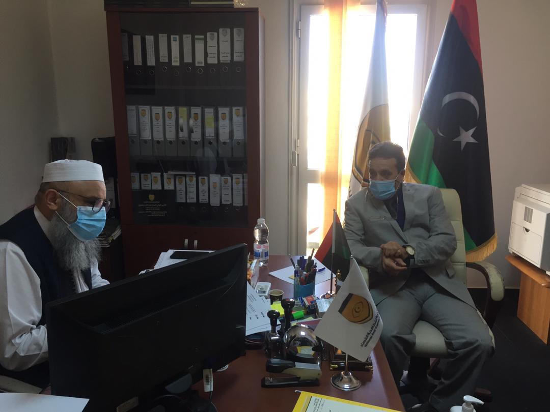 وزير الدولة للشؤون الاقتصادية الليبي يقر للهيئة العامة لمكافحة الفساد بذمته المالية