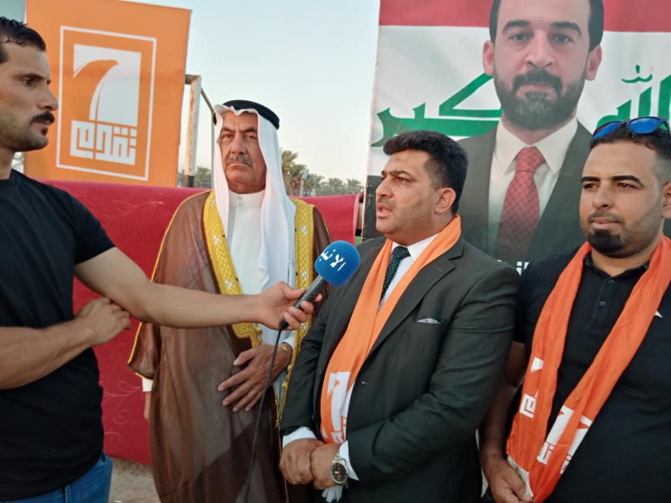ناحية الخيرات تعقد مؤتمراً لمرشحها لانتخابات مجلس النواب العراقي المهندس عماد المحمدي لجهوده المبذولة في تطوير الناحية