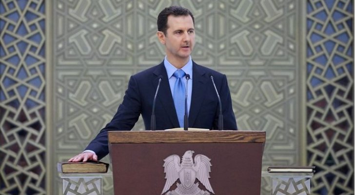 بشار الأسد يؤدّي اليمين الدستورية لولاية رابعة