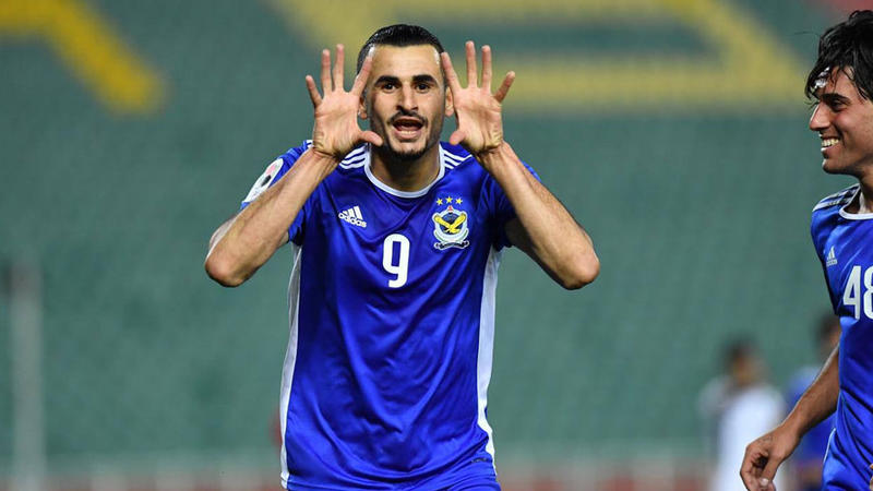 ام صلال القطري يتفق رسميا مع مهاجم المنتخب العراقي ايمن حسين