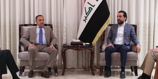 رئيس مجلس النواب يستقبل قيادة حزب الحل