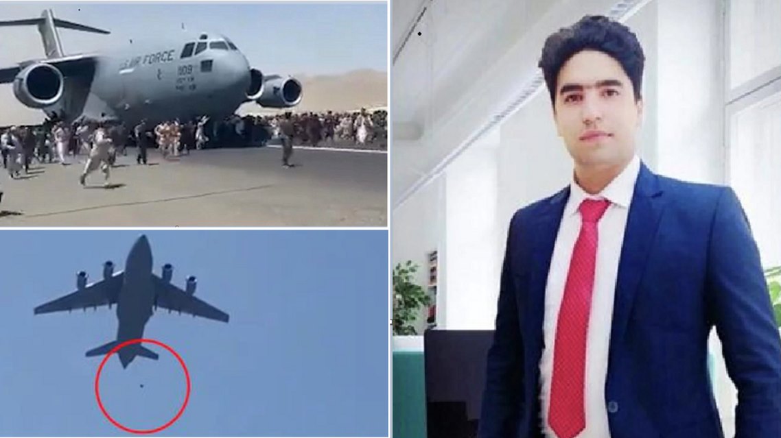 “طبيب اسنان”.. قصة صادمة لأفغاني تعلق بالطائرة الامريكية وسقط منها
