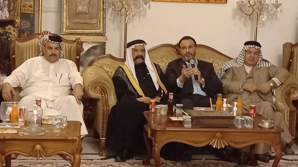 أمارة بني حمدان تعلن دعمها للمُرشح المُستقل السيد (عمار فرحان حمادي كنيش الحمداني ) ضمن الدائرة الانتخابية رقم (12) و بتسلسل(79)