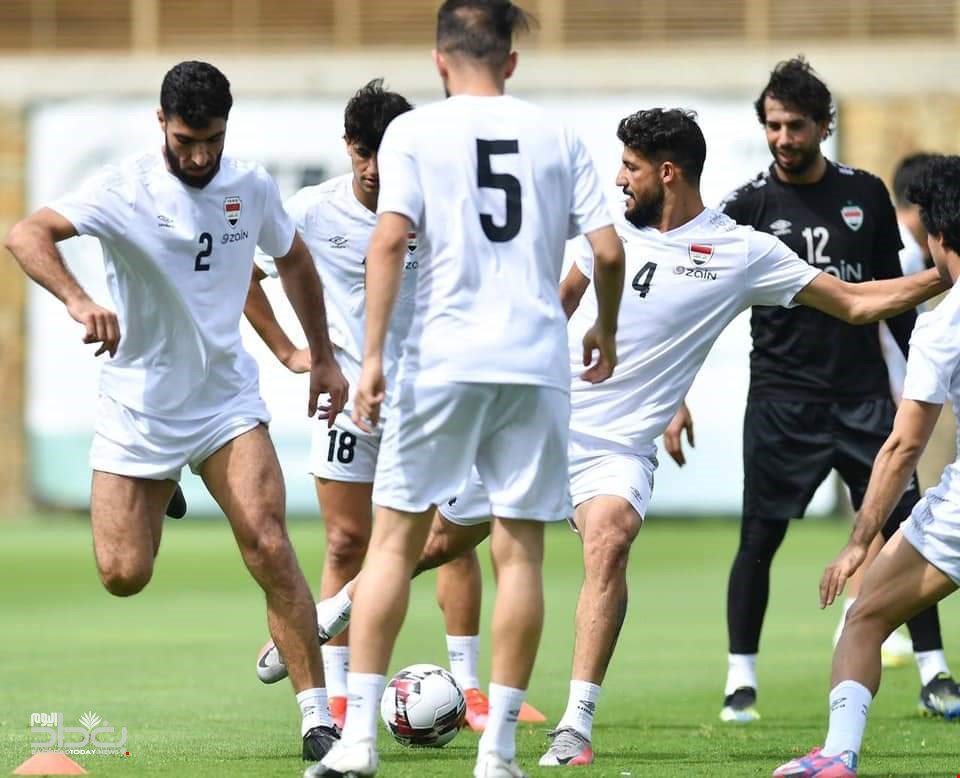بالصور: الوحدة التدريبية الأولى للمنتخب الوطني العراقي في إسبانيا