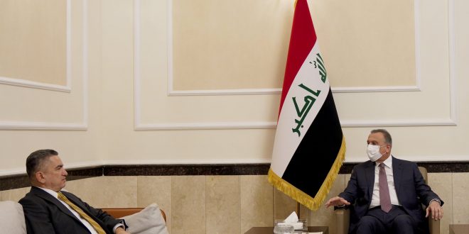 الكاظمي يلتقي الزرفي ويؤكد على اجراء الانتخابات بموعدها