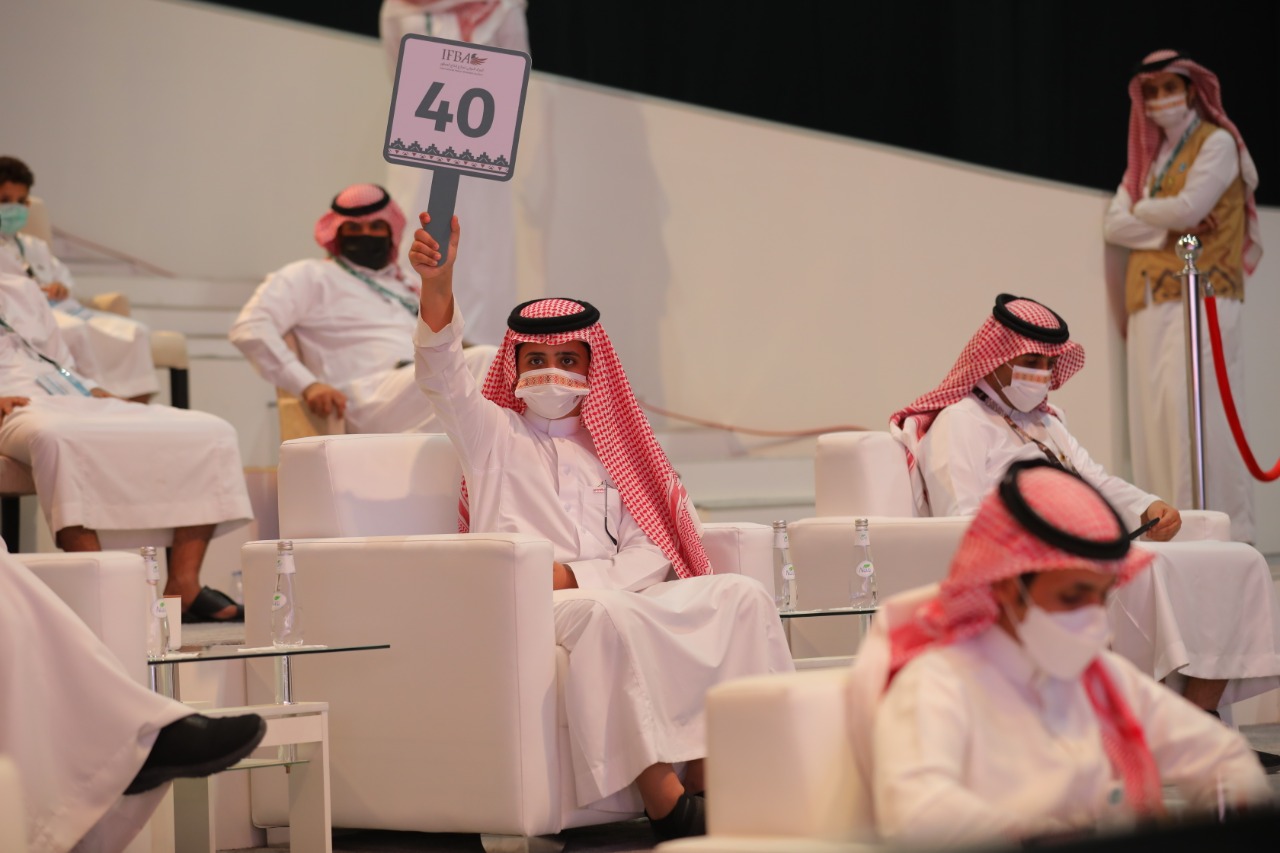 المزاد الدولي لمزارع إنتاج الصقور يختتم فعالياته بمبيعات تجاوزت ١٠ ملايين ريال