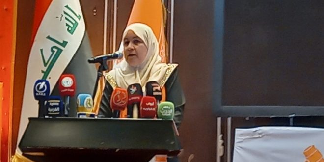 الدكتورة نهال الشمري تعقد مؤتمرها الانتخابي في بغداد وتؤكد سعيها لرفض الظلم والدفاع عن حقوق الشعب العراقي