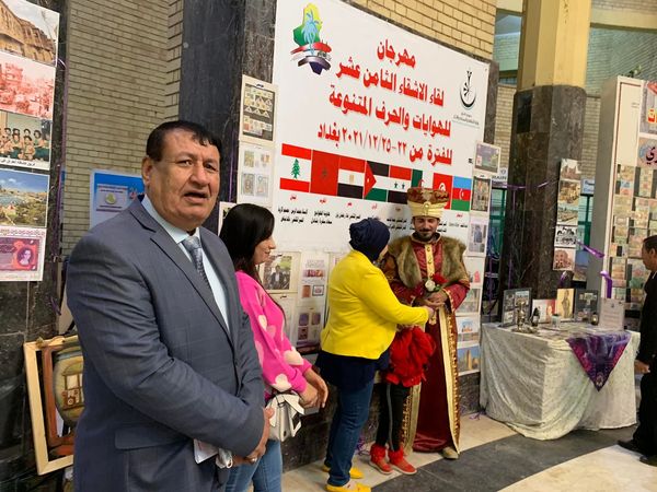 نظمته وزارة الثقافة .. نقابة الصحفيين العراقيين تشارك في مهرجان لقاء الاشقاء الثامن عشر للهوايات والحرف المتنوعة