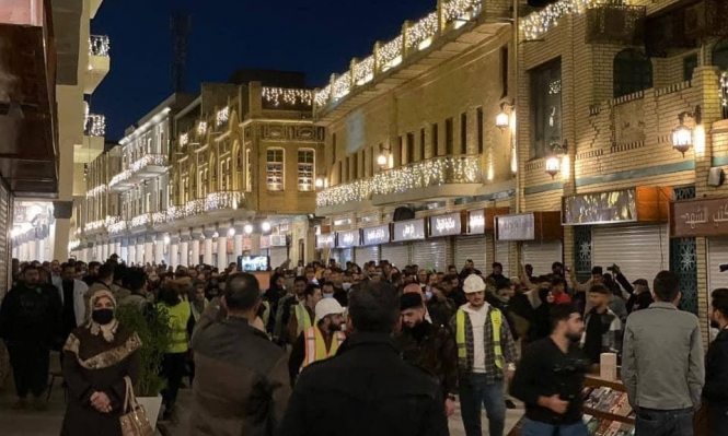 من خلال صندوق تمكين الذي تموله المصارف العراقية الخاصة ..افتتاح شارع “المتنبي” في بغداد بحلته الجديدة