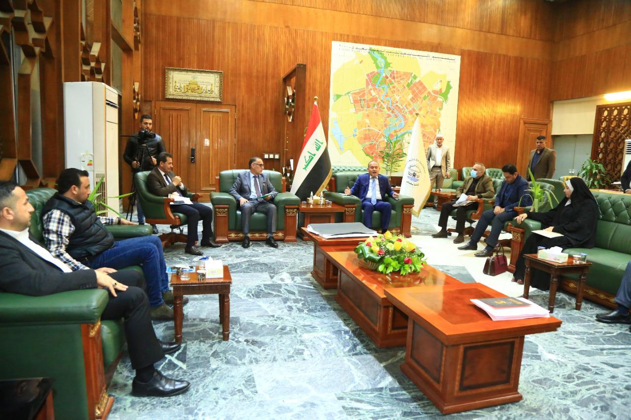 المعمار علاء معن يؤكد تضامنه ودفاعه عن حقوق منتسبي شبكة الاعلام العراقي في الحصول على قطعة ارض لاغراض السكن