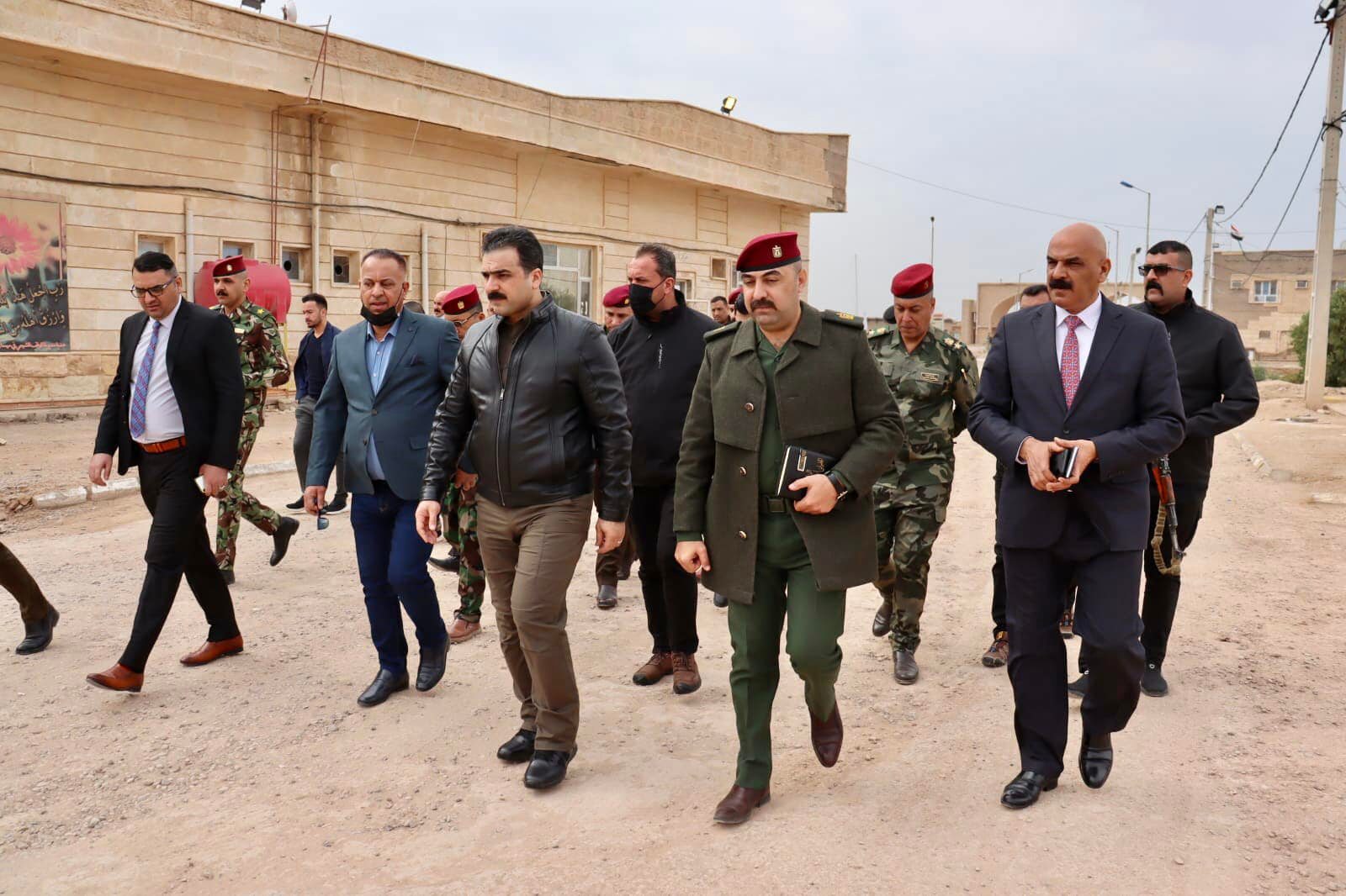 رئيس هيأة المنافذ الحدودية يتفقد منفذ الشيب الحدودي في محافظة ميسان