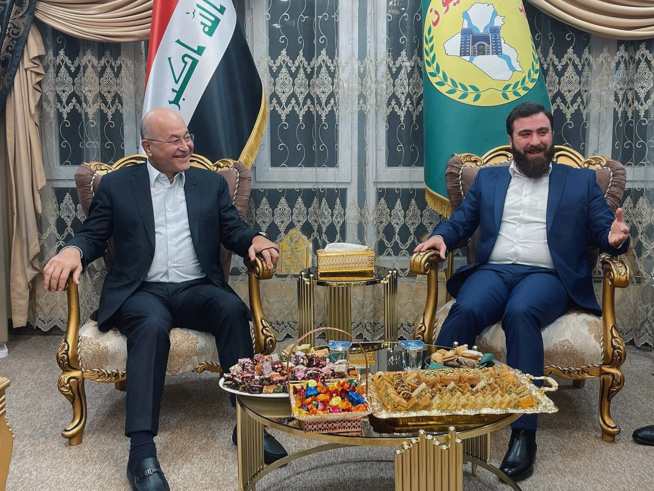 الكلداني مستقبلاً رئيس الجمهورية: لا خيار إلا الحوار والمحبة