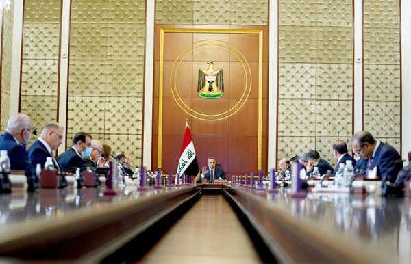 مجلس الوزراء يعقد جلسته الاعتيادية السابعة برئاسة رئيس مجلس الوزراء السيد مصطفى الكاظمي