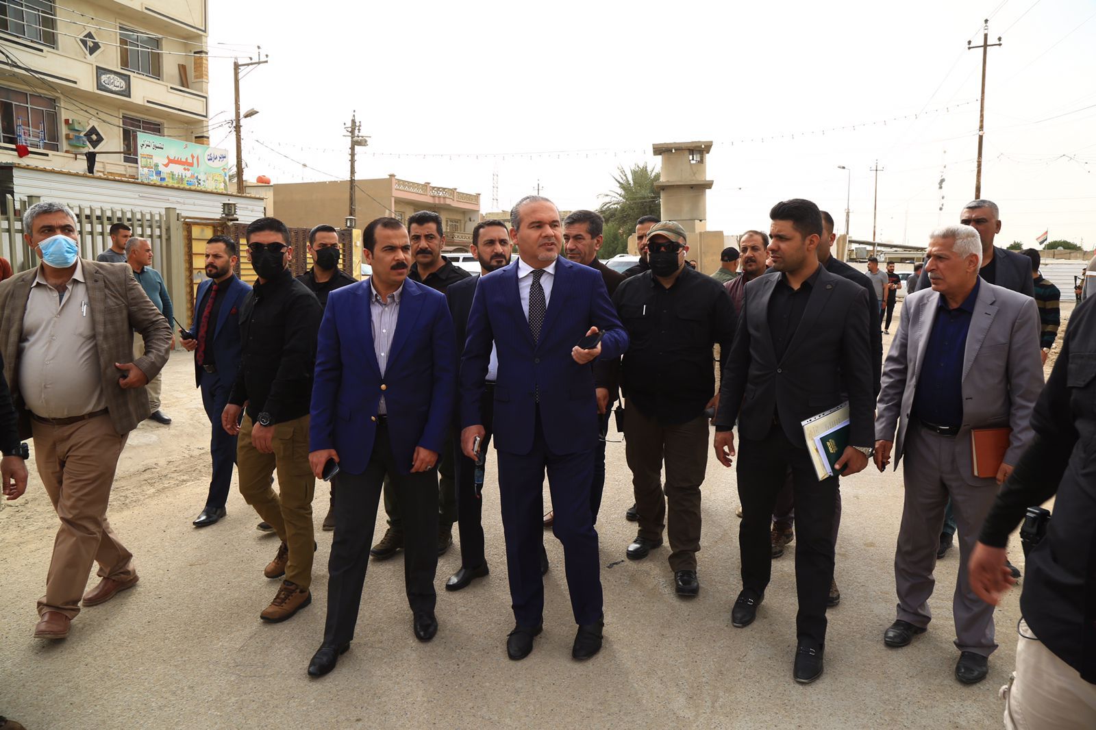 أمين بغداد يوجه بفتح الشارع ٣٥ الرئيسي في محلة ٦٤٩ في منطقة الغزالية المغلق منذ عام ٢٠٠٣ واكمال شبكة المجاري في محلة ٦٥٧ منطقة الهياكل.