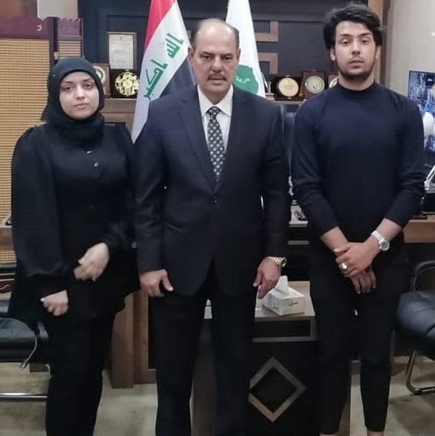 نقيب الصحفيين العراقيين يستقبل أسرة الراحل كاظم آل مسير ويوعز بتقديم الدعم المادي والمعنوي لهم