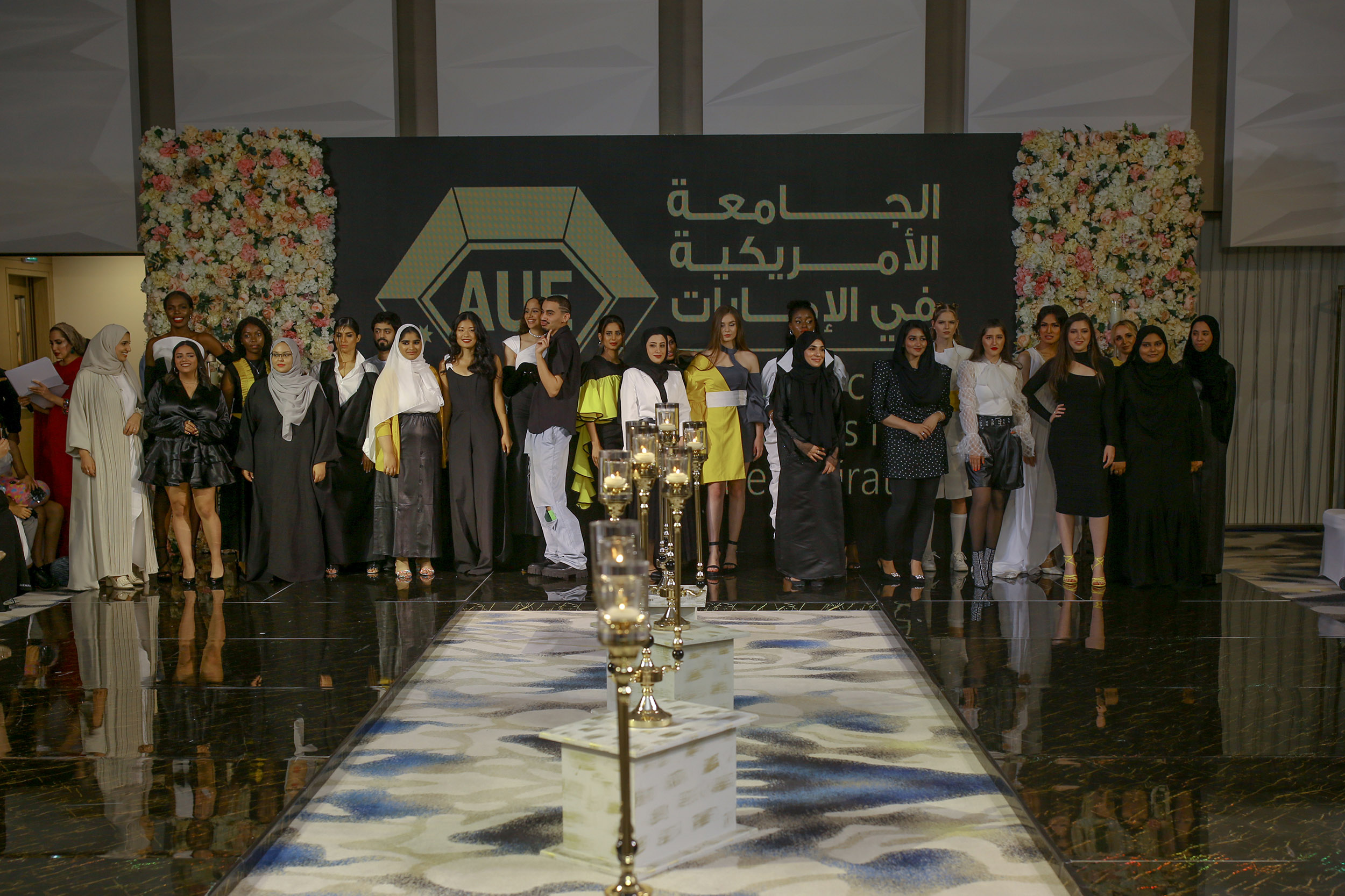 الجامعة الأمريكية في الإمارات تشارك في أسبوع دبي للموضة بأزياء صُممت من الأقمشة المستدامة
