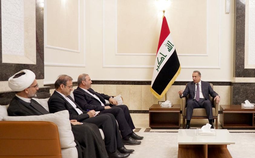 الكاظمي يستقبل السفير الإيراني الجديد لدى العراق