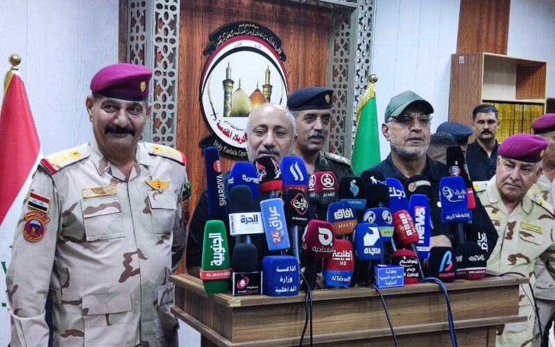 محافظ كربلاء يعلن نجاح الخطة الامنية الخاصة بزيارة عاشوراء