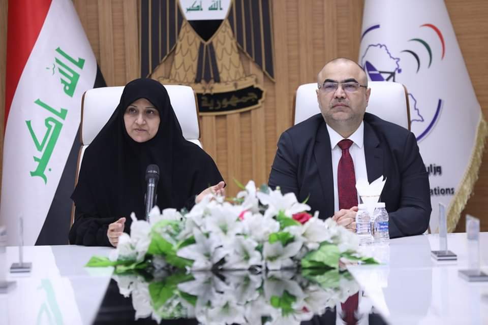 خلال تسنمها لمهامها في الوزارة..الياسري تضع خارطة طريق في ثلاثة مراحل لانجاز مشاريع الاتصالات