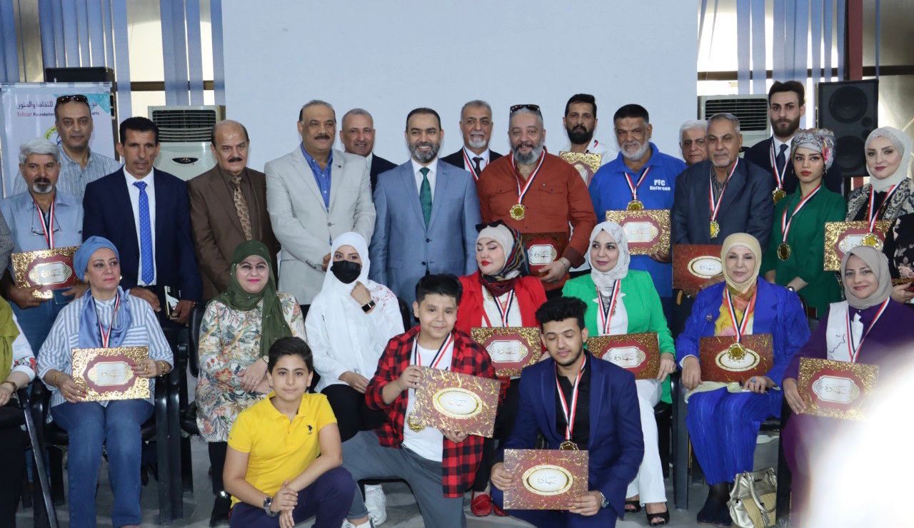 د.ابورغيف يفتتح معرض عشتار للفنون التشكيلية في دورته الـ(15)
