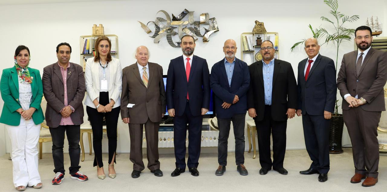 د.ابورغيف يلتقي رؤساءالوفود العربية المشاركة في مهرجان بغداد الدولي للمسرح بدورته الثالثة