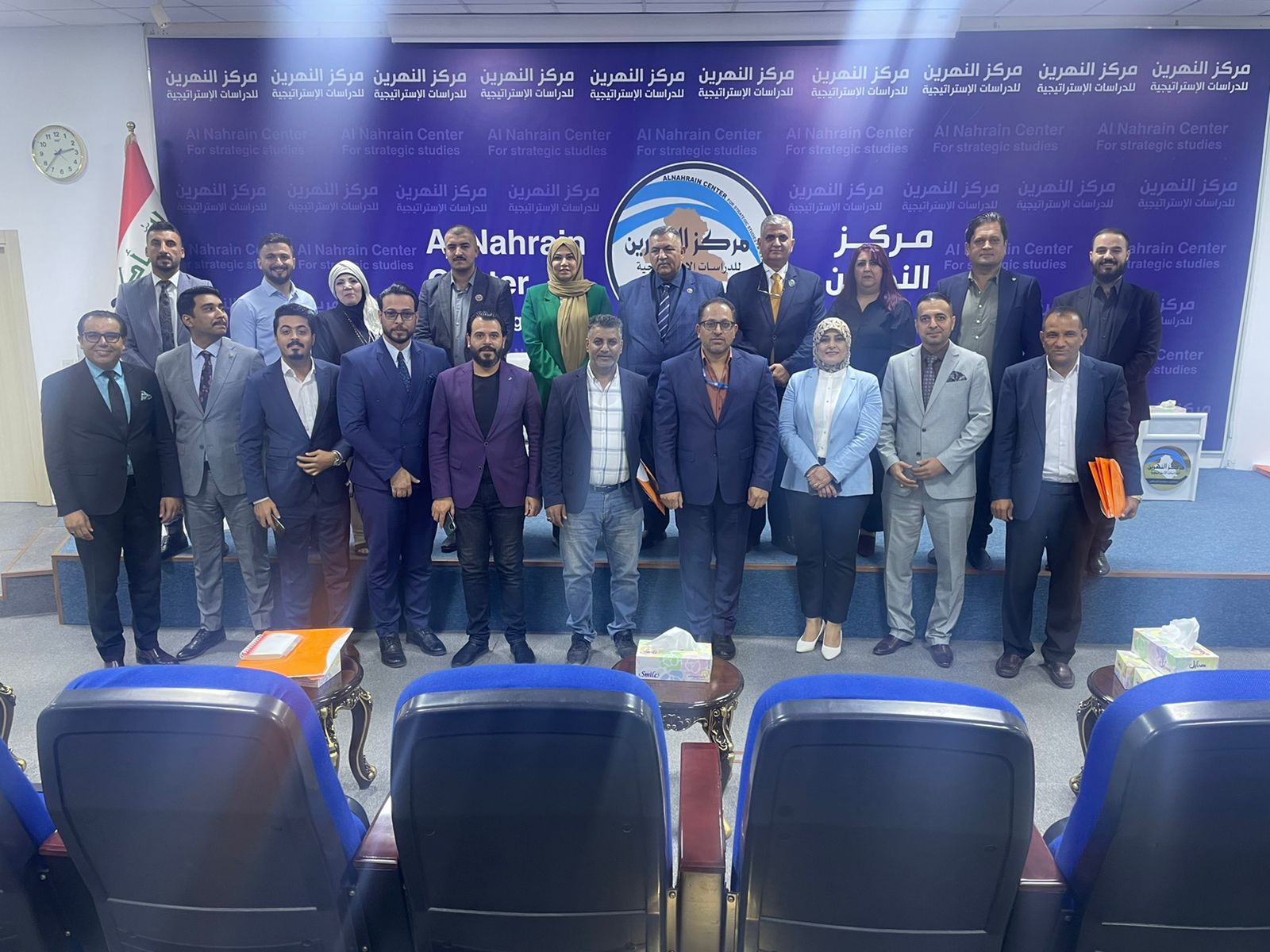 جلسة في مركز النهرين لليونسكو والصحفيين تتداول بالقضاء والصحافة وحرية التعبير