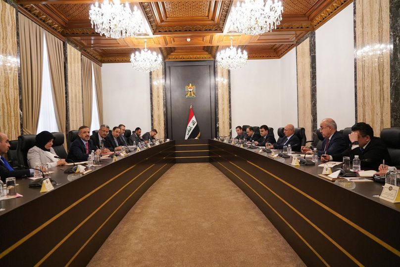 اجتماع فني موسع بين الحكومة الاتحادية ووفد حكومة إقليم كردستان العراق