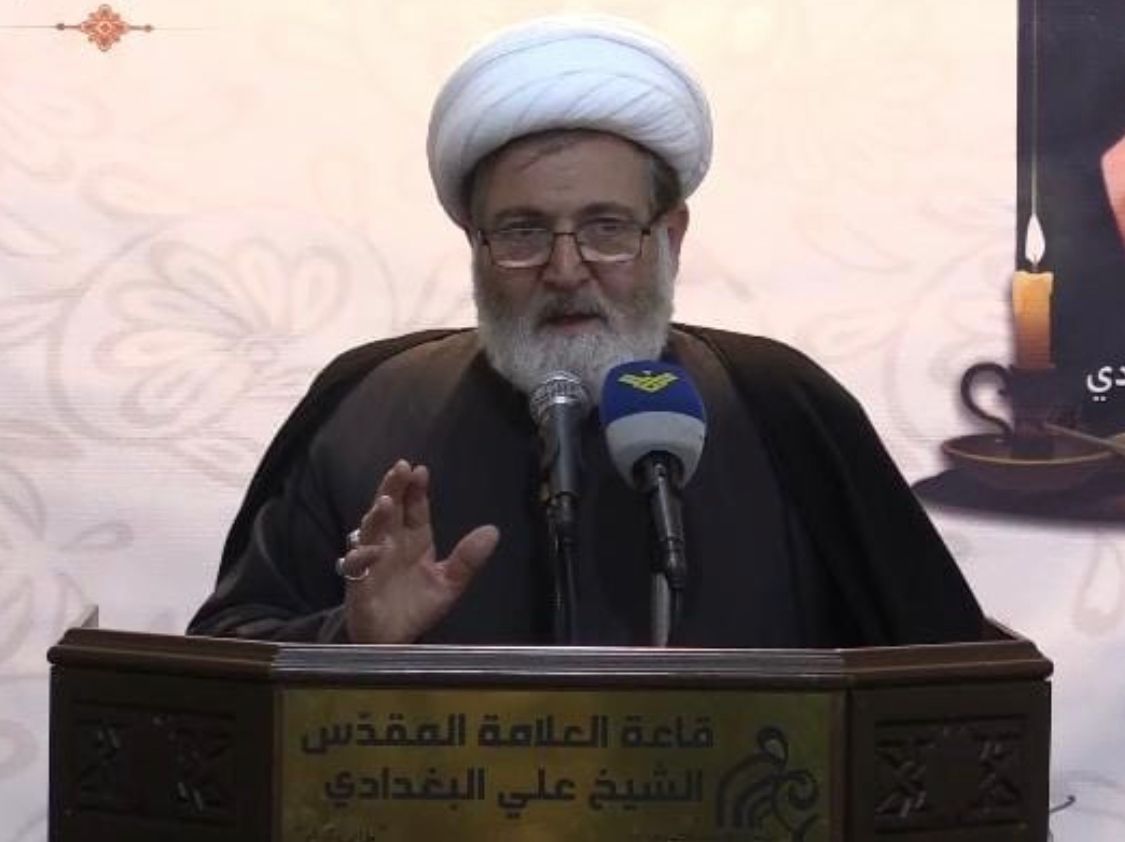 الشيخ البغدادي: تحصين لبنان من الهيمنة الأمريكية لا يتمّ إلا عبر وضع حدٍّ للمسؤولين الفاسدين
