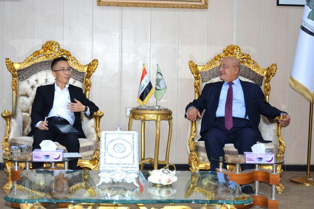 الشركة الصينية Cosl Middle East تبحث مع جامعة البصرة للنفط والغاز سبل التعاون المتبادل