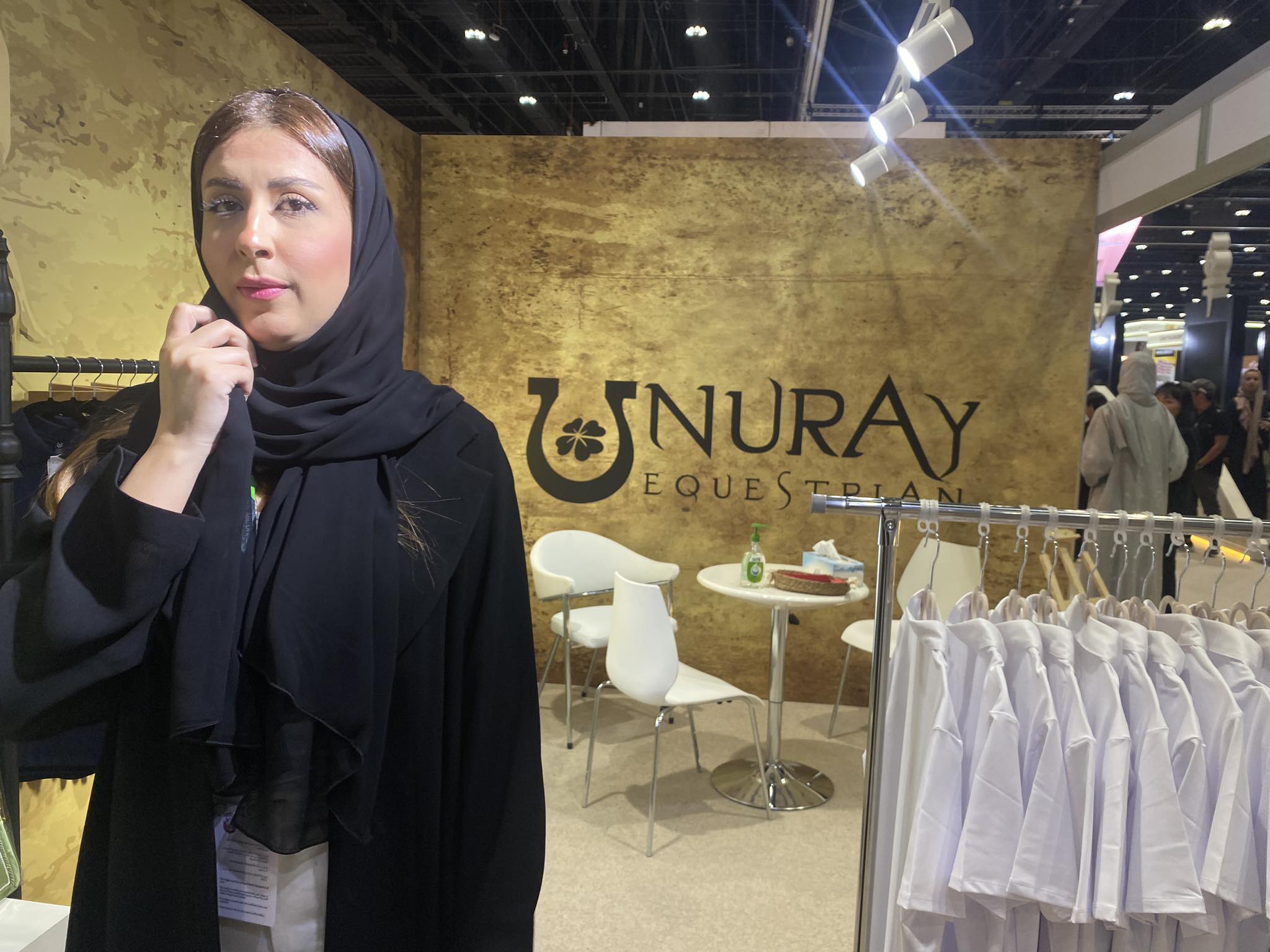 شركة نوراي(NURAY) لتجهير الملابس والاكسسوارات للفرسان تشارك في معرض ابو ظبي للصيد والفروسية