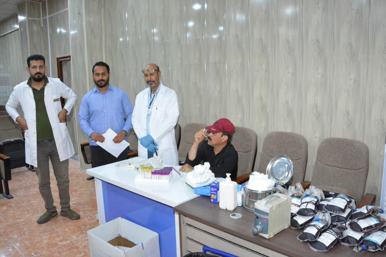 جامعة البصرة للنفط والغاز تنظم حملة تطوعية للتبرع بالدم