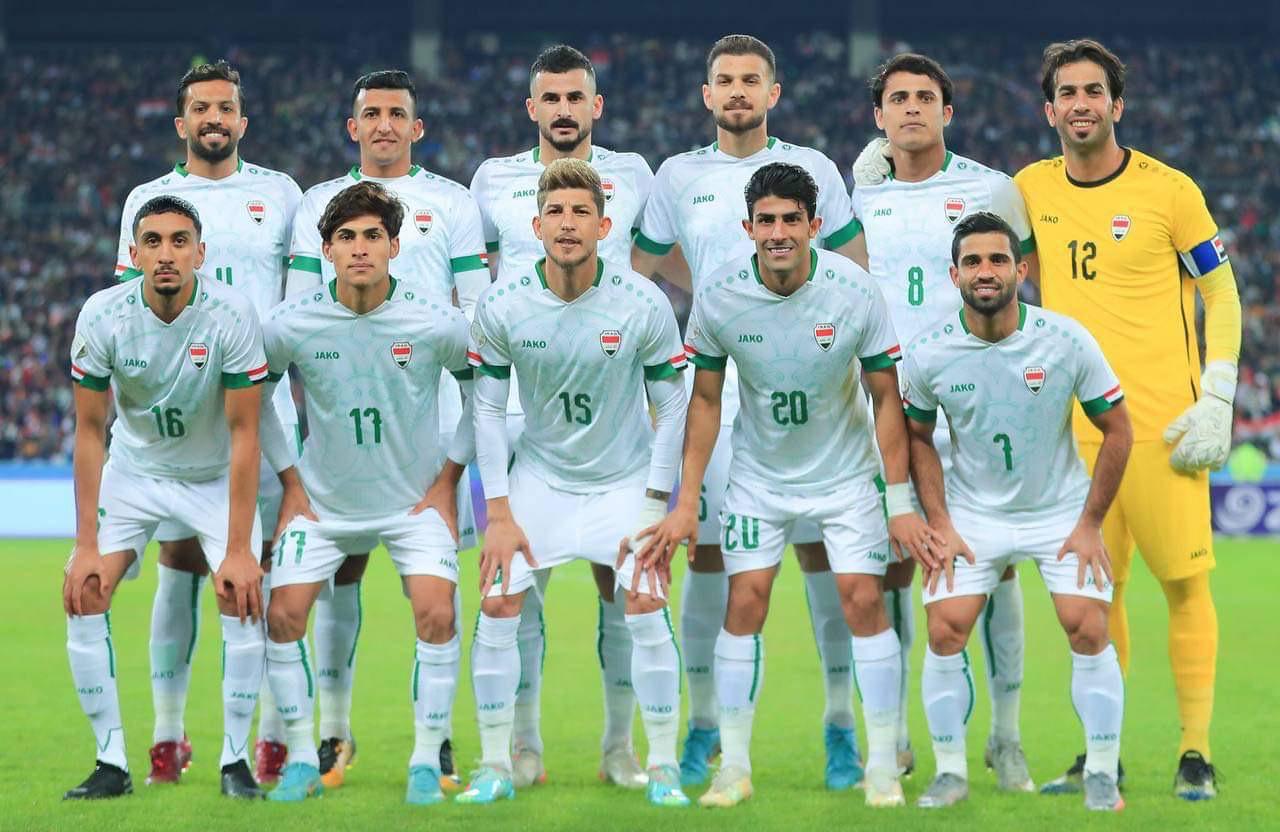 تدريبات المنتخب العراقي في عمان استعدادًا لمواجهة قطر
