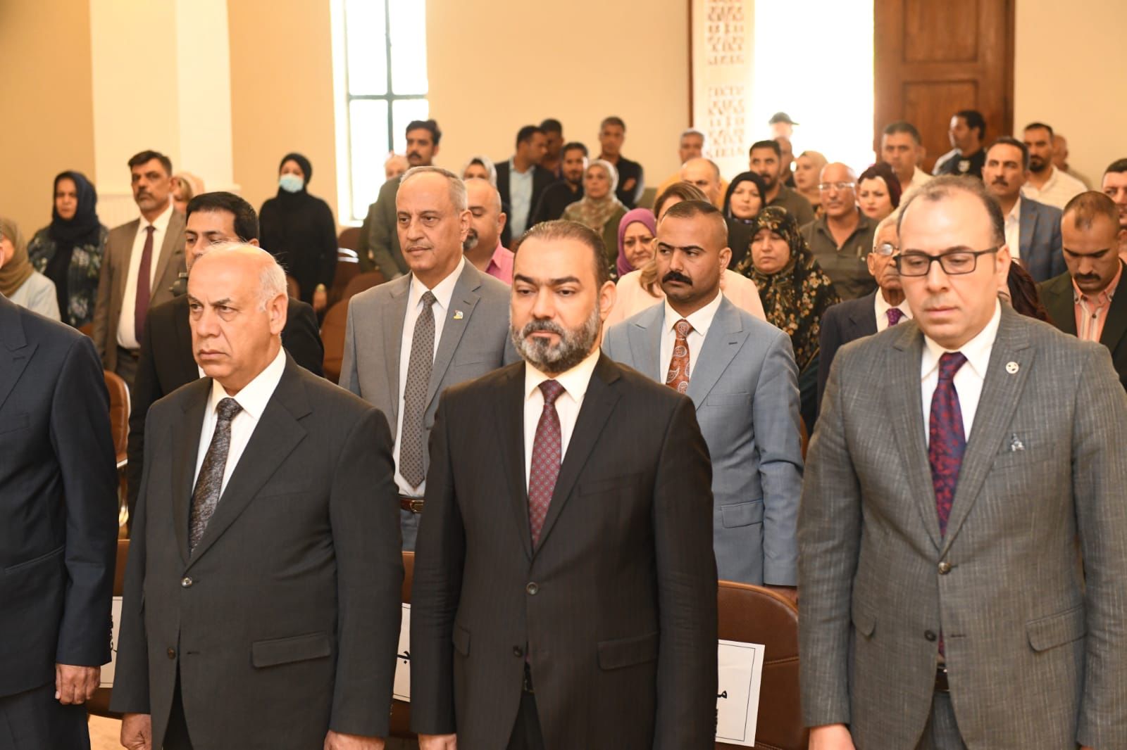 برعاية معالي وزير الثقافة والسياحة والاثار وبمشاركة الوكيل الاقدم للوزارة ..دار الشؤون الثقافية تقيم مهرجاناً شعرياً لفلسطين