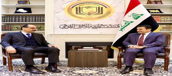 الاعرجي يبحث مع رئيس المخابرات التركية التعاون الامني والاستخباري