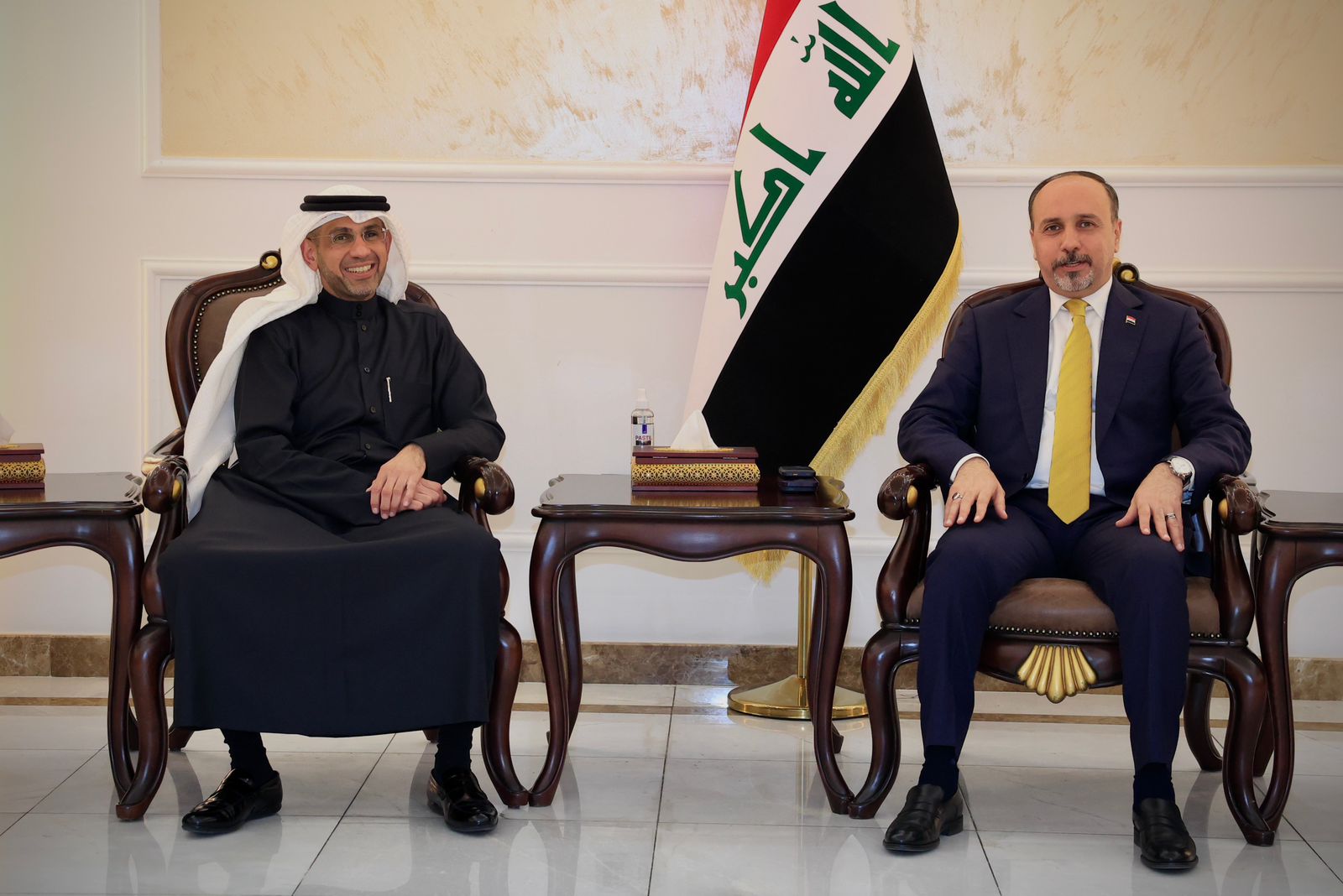 امين بغداد يستقبل أمين عام منظمة المدن العربية وعدد من أمناء المدن والعواصم العربية