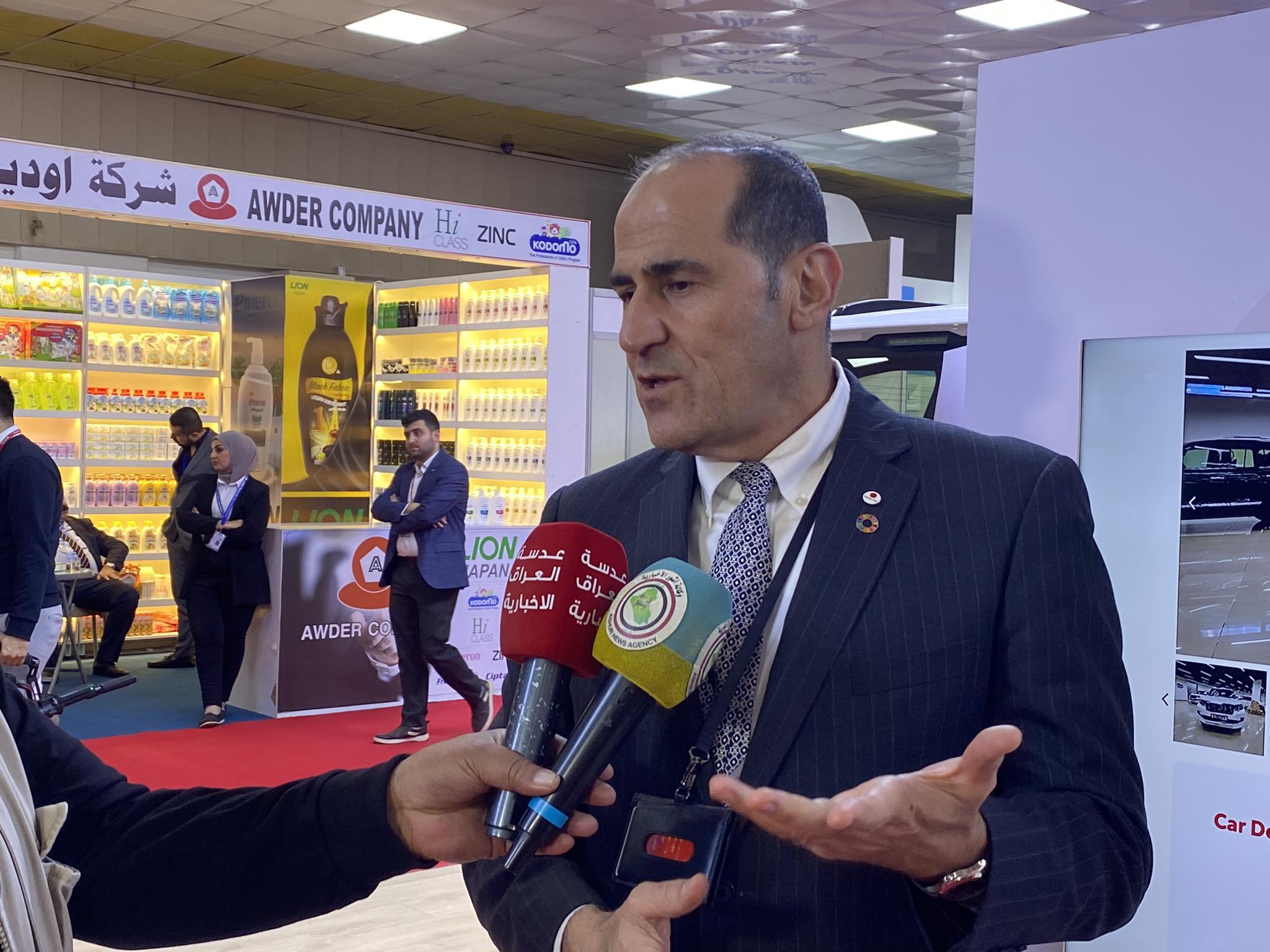 تويوتا العراق تعرض احدث منتجاتها في معرض بغداد الدولي 2024