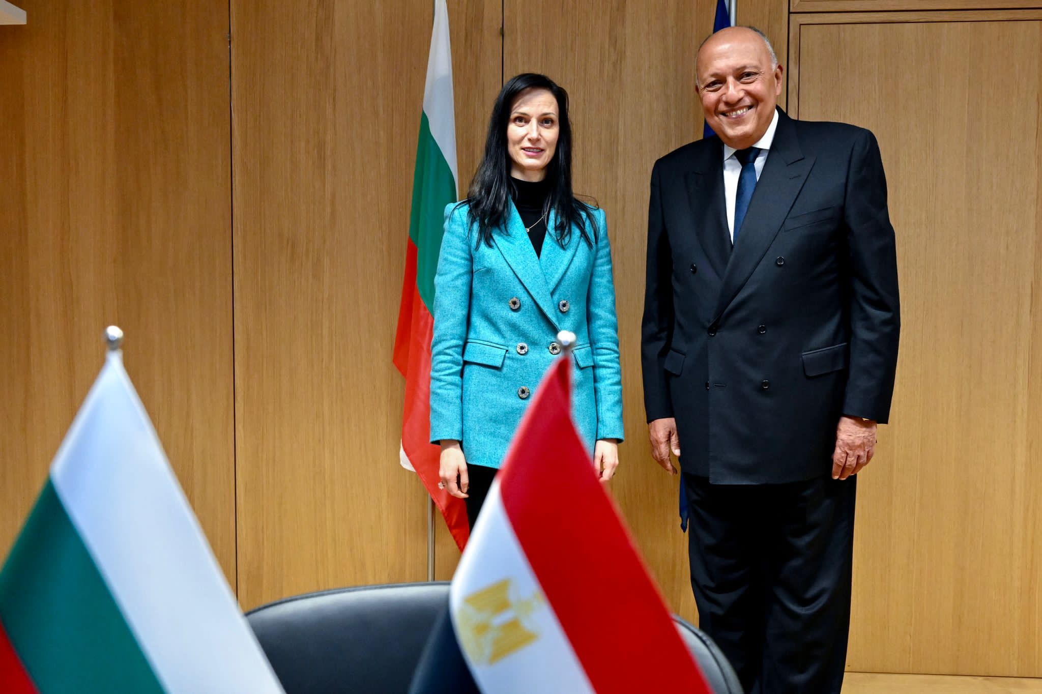 رئيسة وزراء بلغاريا تبحث مع رئيس الوزراء المصري العلاقات الثنائية بين البلدين
