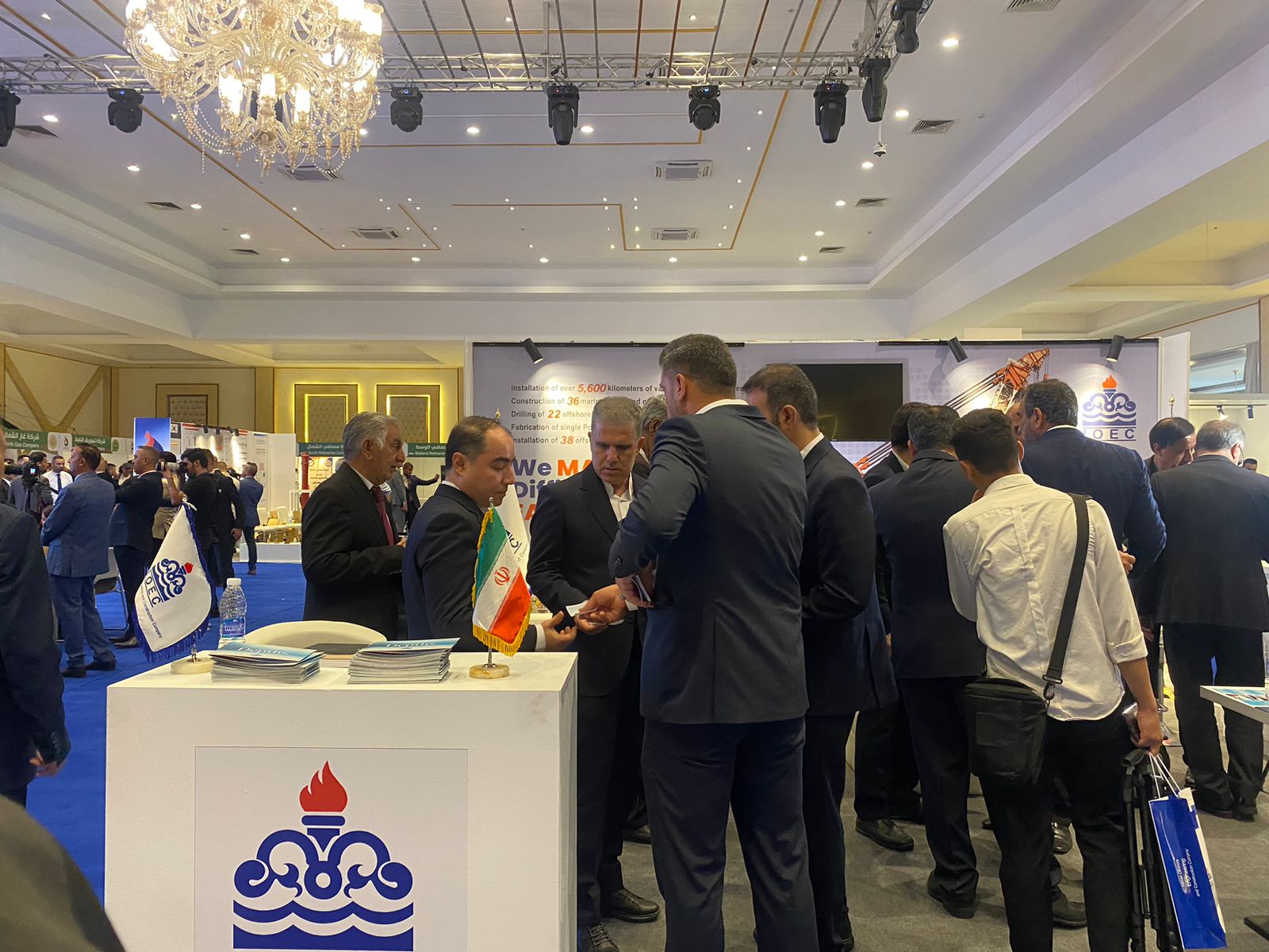 انطلاق فعاليات المؤتمر التحضيري لمعرض العراق لتكنولوجيا النفط والغاز2025 بمشاركة شركة الهندسة وانشاء المنشات البحرية في الجمهورية الاسلامية الايرانية