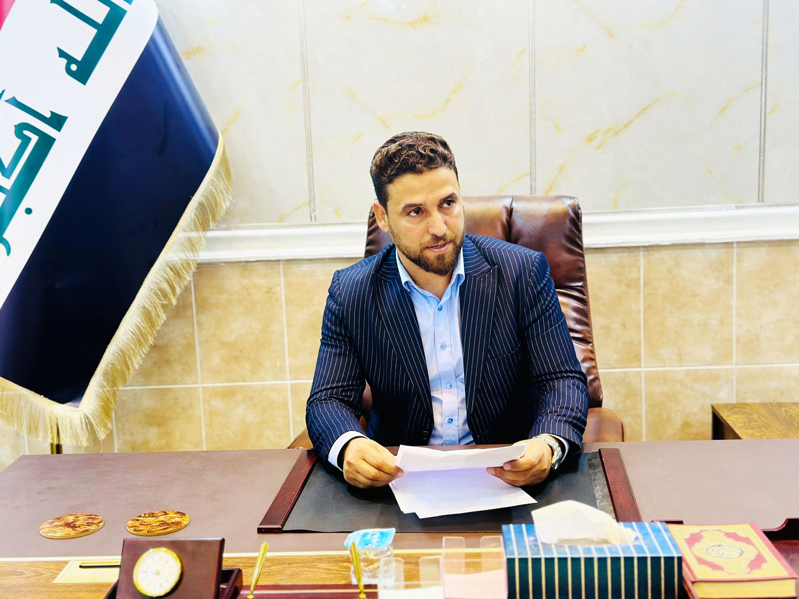 المرياني يدعو البرلمان الى عدم تمرير مقترح تحويل الشركات النفطية ذات التمويل الذاتي الرابحة الى التمويل المركزي