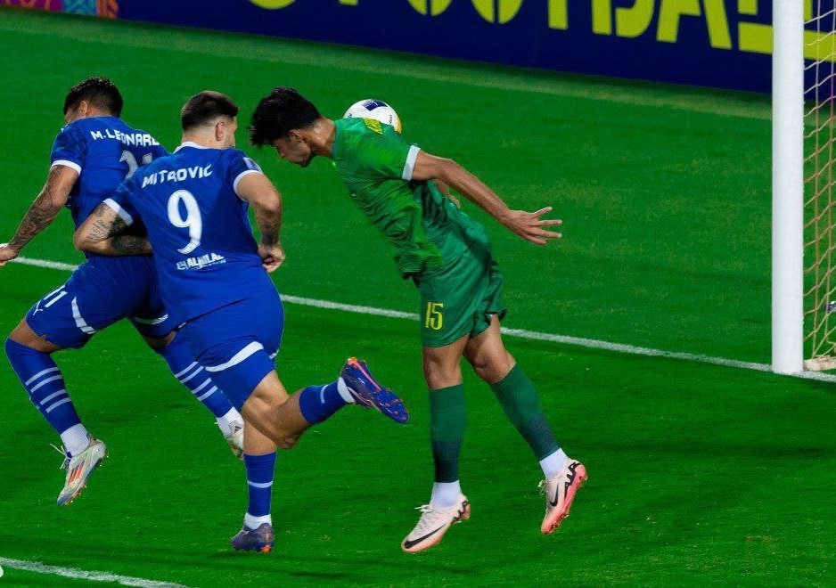 الشرطة يخسر أمام الهلال السعودي بخماسية نظيفة
