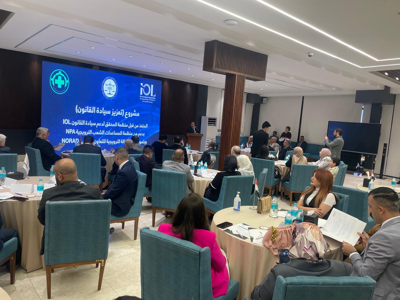 جلسة معلومات وحملة تواقيع لمنظمة برج بابل لتشريع قانون حق الوصول الى المعلومة